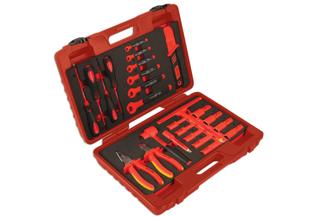 Safety assured with this new insulated tool kit from Laser Tools 