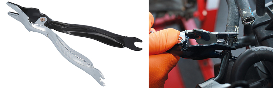 Ease off, not force, even the most stubborn of hoses, with these new hose removal pliers