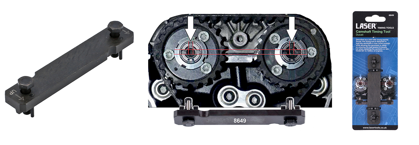 Introducing the Laser 8649 camshaft timing tool - precision timing for Ducati engines!