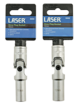 Reach difficult to access glow plugs with these compact specialist sockets 