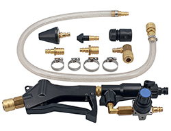 Efficient cleaning of cooling system components from Laser Tools 