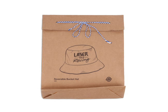 8329 Laser Tools Racing Bucket Hat packaging