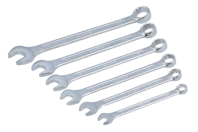 Laser Tools 0156 Combination Spanner Set 8 - 17mm 6pc