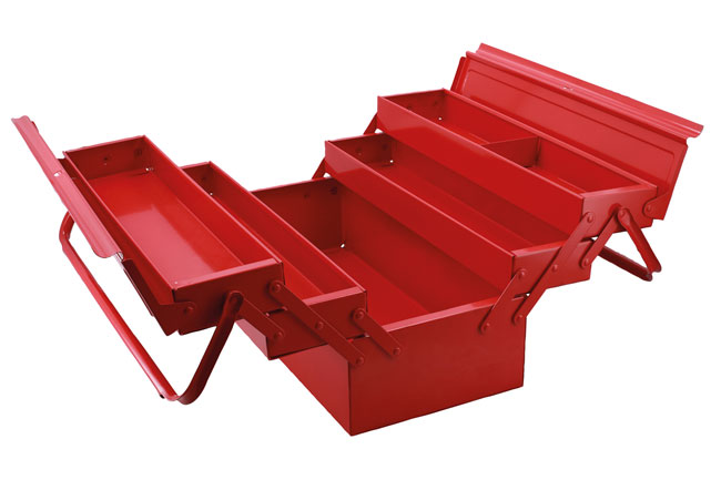 Laser Tools 0481 Tool Box - 5 Tray 425mm (17")