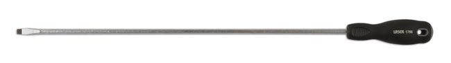 Laser Tools 1796 Extra Long Flat Screwdriver 6mm x 450mm