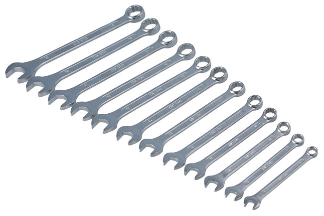 Laser Tools 1798 Combination Spanner Set 8 - 19mm 12pc