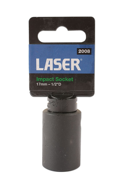 Laser Tools 2008 Impact Socket 1/2"D 17mm
