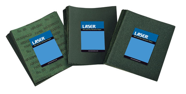 Laser Tools 2340 Wet & Dry Grit 180, 50 Sheets