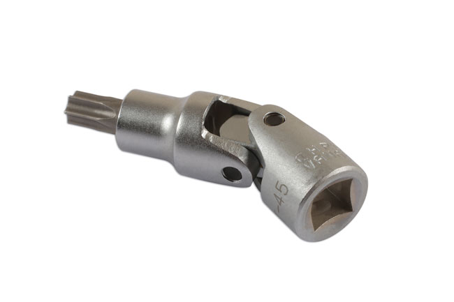 Laser Tools 2904 Universal Joint Star Socket Bit 3/8"D T45