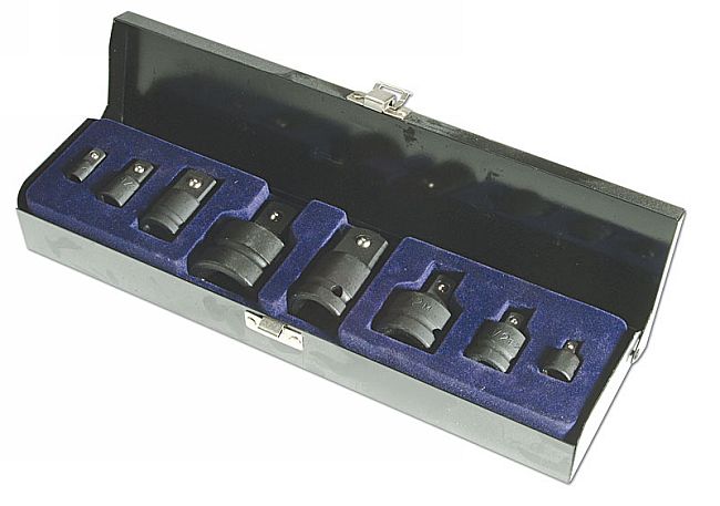 Laser Tools 3309 Impact Square Drive Adaptor Set 8pc