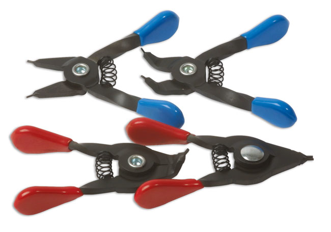 Mini circlip plier set