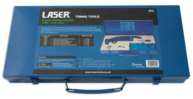 Laser Tools 4641 Timing Tool Kit - for BMW M52, M54