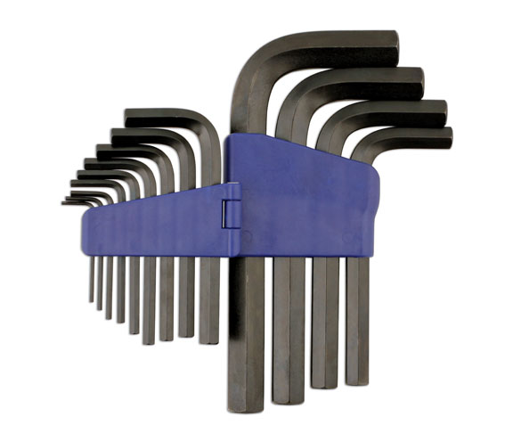 Laser Tools 5786 Metric Hex Key Set 13pc