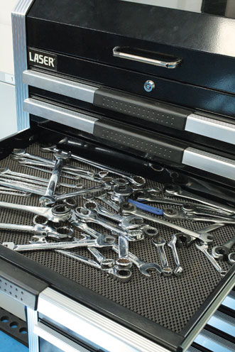 Laser Tools 6208 Spanner Rack Organiser