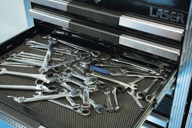 Laser Tools 6208 Spanner Rack Organiser