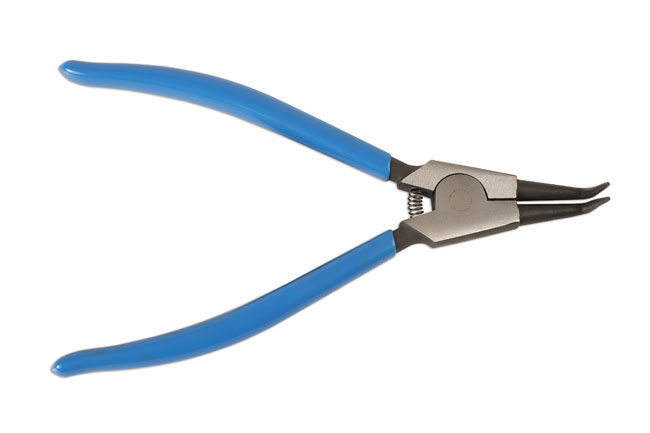 External circlip pliers bent long