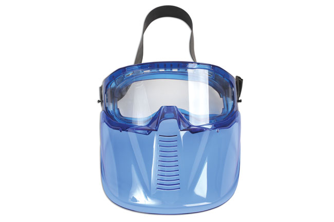 Laser Tools 6514 Safety Goggles - Detachable Face Shield