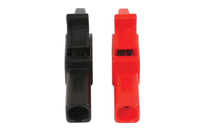 Laser Tools 6542 Crocodile Clips 2pc