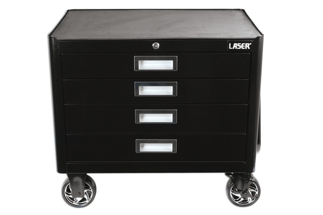 Laser Tools 6990 Workshop Trolley - 4 Drawers