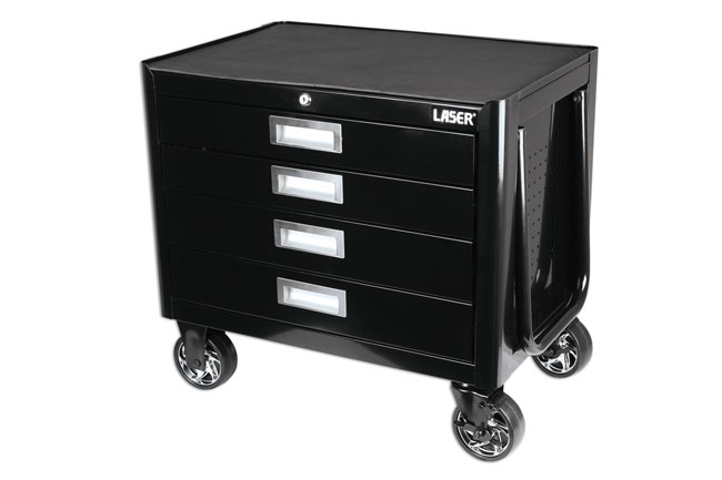 Laser Tools 6990 Workshop Trolley - 4 Drawers