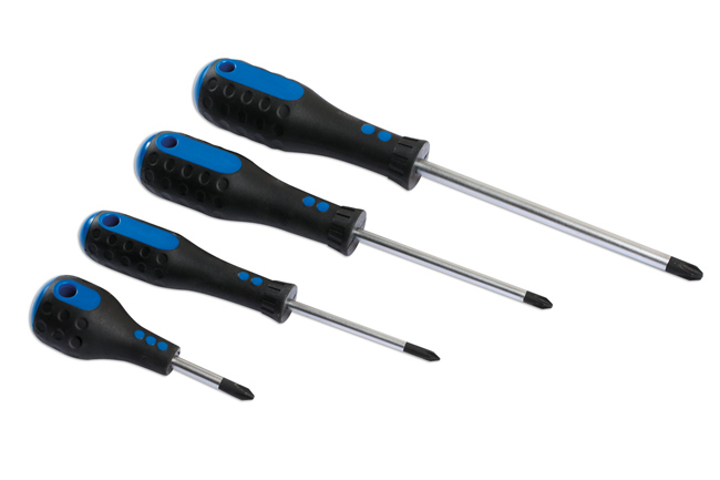 Laser Tools 7036 JIS Screwdriver Set 4pc