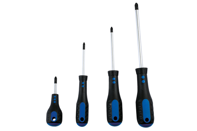 Laser Tools 7036 JIS Screwdriver Set 4pc