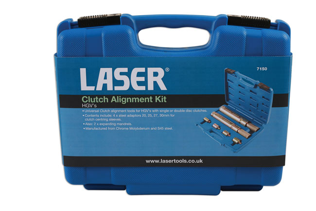 Laser Tools 7150 Clutch Alignment Kit - for HGV