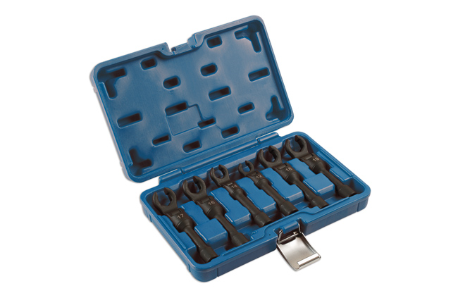 Laser Tools 7261 Diesel Injection Wrench Set 3/8"D 6pc