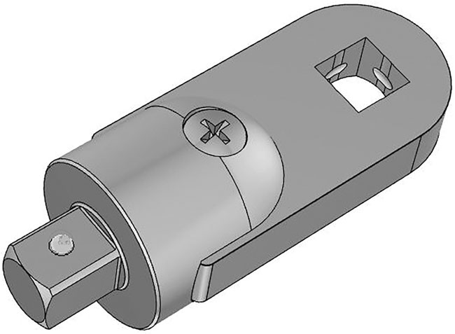 Laser Tools 7355 Crows Foot Adaptor 3/8"D