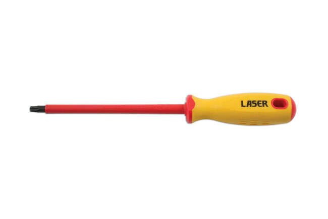 Laser Tools 7454 Insulated Star* Screwdriver T30