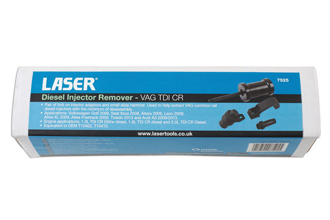 Laser Tools 7525 Diesel Injector Remover - for VAG TDI