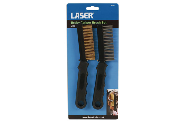Laser Tools 7637 Brake Caliper Brush Set 2pc