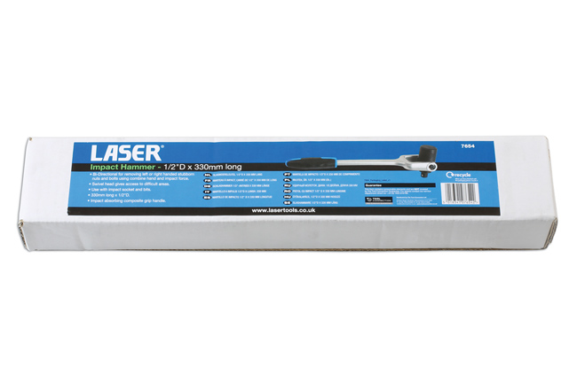 Laser Tools 7654 Impact Power Bar 1/2"D 330mm