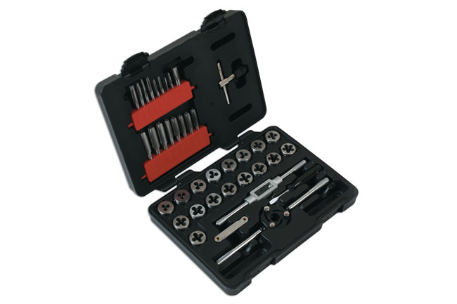 Laser Tools 7669 Metric Tap & Die Set 39pc