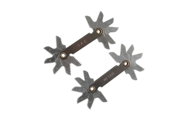 Laser Tools 7691 Thread Pitch Gauge 2pc