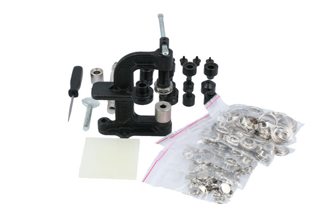 Laser Tools 7882 Grommet, Eyelet & Popper Fitting Kit