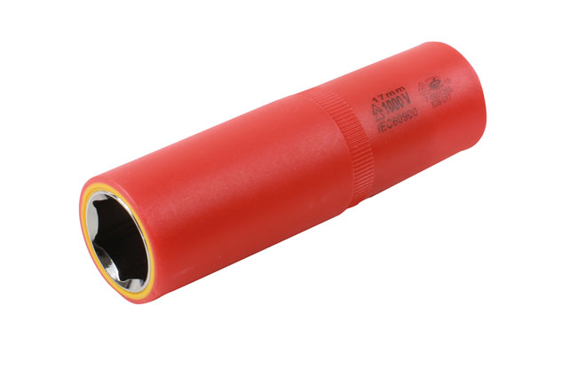 Laser Tools 7955 Deep Insulated Socket 1/2"D 17mm