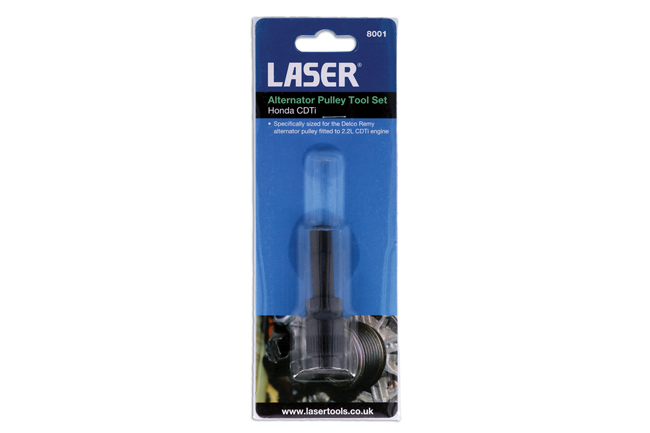 Laser Tools 8001 Alternator Pulley Tool Set - for Honda CDTI