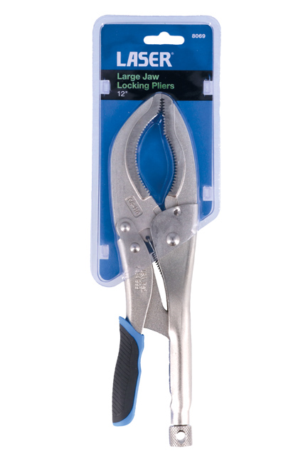 Laser Tools 8069 Large Jaw Locking Pliers 12"