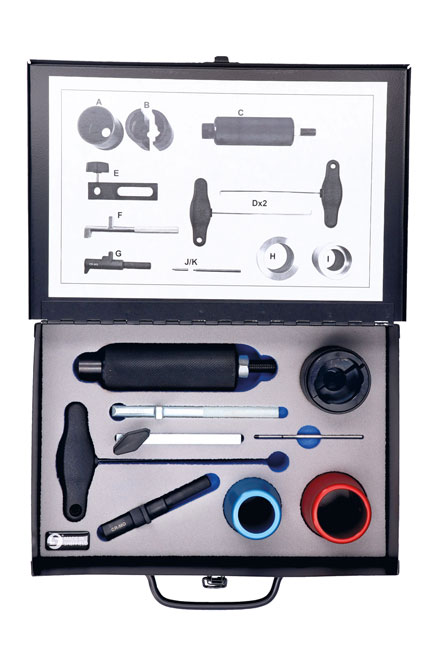 Laser Tools 8136 Wet Plate Double Clutch Removal & Fitting Kit - for VW Group
