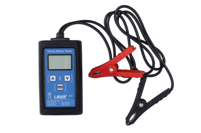 Laser Tools 8206 Vehicle Battery Tester 12V