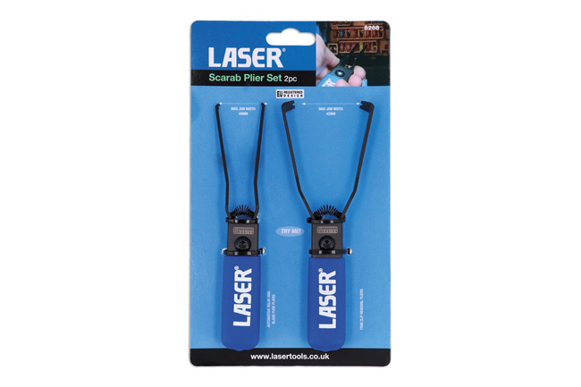 Laser Tools 8268 Scarab Plier Set 2pc