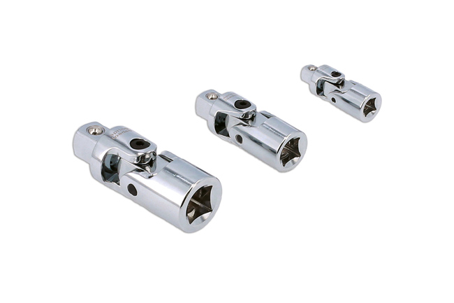 Laser Tools 8299 Universal Joint Set Spring Loaded 3pc