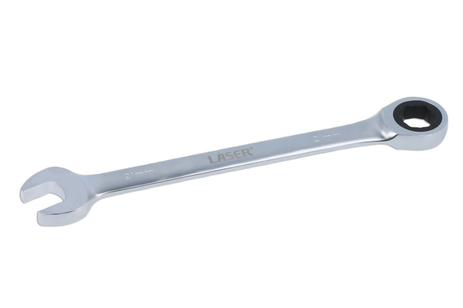 Laser Tools 8312 Ratchet Combination Spanner 21mm