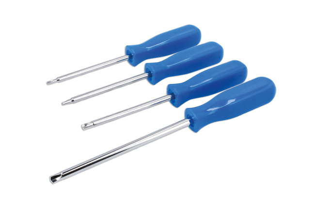 Laser Tools 8477 Clutch Head Screwdriver Set 4pc