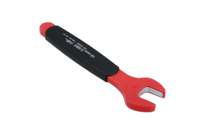 Laser Tools 8551 Insulated Open Ended Spanner 18mm