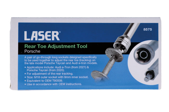 Laser Tools 8575 Rear Toe Adjustment Tool - Porsche