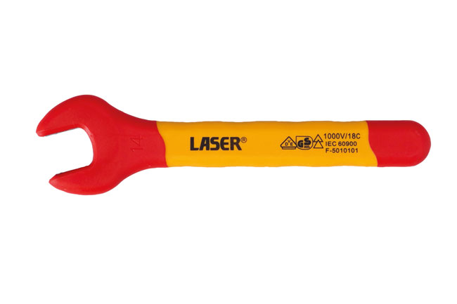 Laser Tools 8724 Insulated Open Ended Spanner 14mm