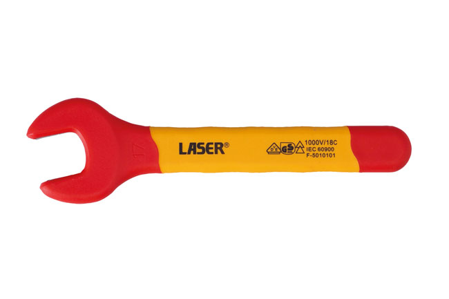 Laser Tools 8725 Insulated Open Ended Spanner 17mm