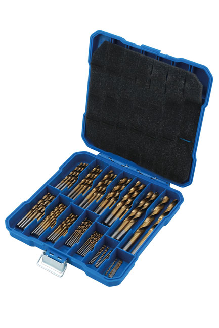 Laser Tools 8750 TiN Coated Drill Bit Set 99pc